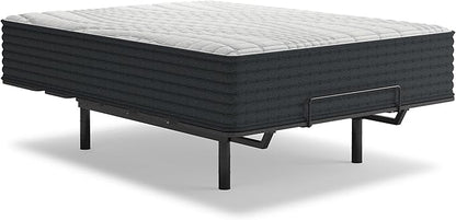 Signature Design by Ashley Hybrid 1300 13 Inch Plush Gel Memory Foam Mattress with Edge Support for Pressure Relief, California King, Fiberglass Free, Mattress in A Box