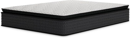 Signature Design by Ashley Limited Edition Pillow Top 13 " Pillow Top Hybrid Mattress with Gel Memory Foam, Edge Support for Cool Sleep and Pressure Relief, Queen, Fiberglass Free, Mattress In A Box