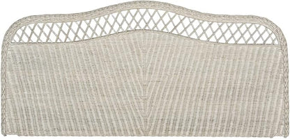 Safavieh Home Collection Sephina Antique Grey Rattan Headboard (Queen)