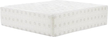 Classic Accessories Montlake Water-Resistant 23 x 25 x 5 Inch Rectangle Outdoor Seat Cushion, Patio Furniture Chair Cushion, Antique Beige, Patio Furniture Cushion Covers