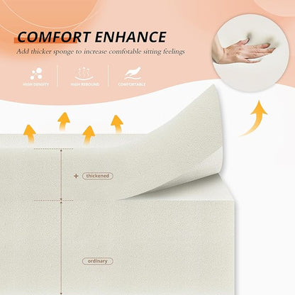 110" Sectional Pull Out Sofa Bed with Adjustable Backrests, U-Shaped Sleeper Sofa with USB Ports, Upholstered Reversible Couch with Cup Holder & Storage Space for Living Room, House, Orange