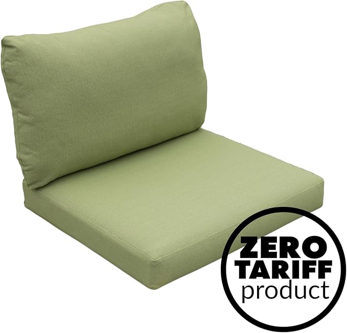 Tommy Bahama Deep Seating Lounge Cushion, 26" X 30" X 4", Bamboo Bay Pear