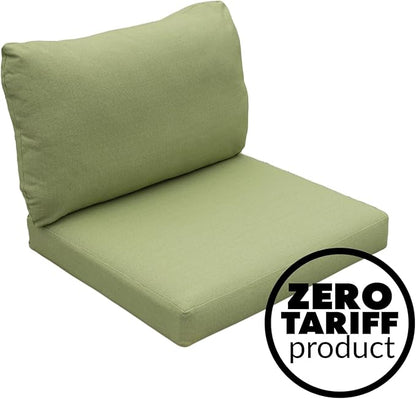 Tommy Bahama Deep Seating Lounge Cushion, 26" X 30" X 4", Bamboo Bay Pear