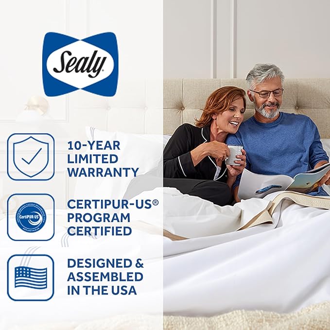 Sealy Warner 14" Soft Pillowtop Innerspring Mattress - California King