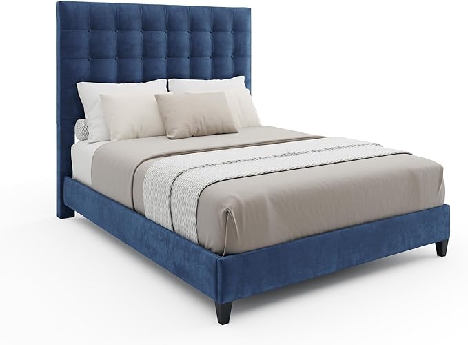 Navy Sutton Full Headboard
