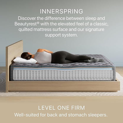 Beautyrest Prime Dream Firm 13" Mattress - King - Durable Pocketed Coil, Support, Pressure Relief, Cooling, Motion Separation; 100 Night Sleep Trial and 10 Year Warranty