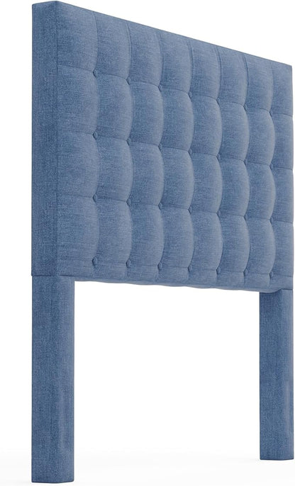 Blue Sutton King Headboard