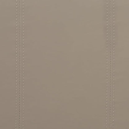 SIMPLIHOME Dover 36 inch Wide Contemporary Rectangle Storage Ottoman Bench in Satin Cream Vegan Faux Leather, Assembled, For the Living Room, Entryway and Family Room