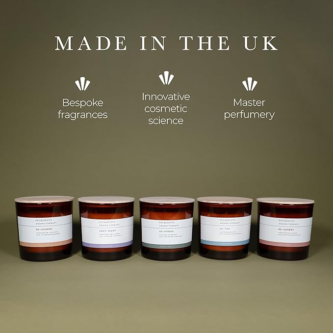 Pecksniff's Amber Re-Covery Candle | 3 Wicks, 550g/19.40oz