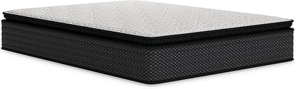 Signature Design by Ashley Limited Edition Pillow Top 13 " Pillow Top Hybrid Mattress with Gel Memory Foam, Edge Support for Cool Sleep and Pressure Relief, Queen, Fiberglass Free, Mattress In A Box
