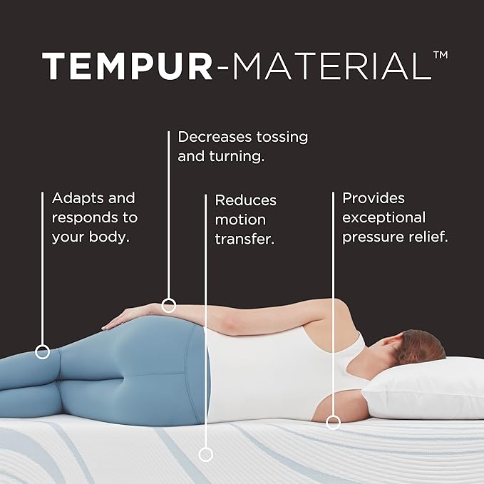 TEMPUR-Adapt 2.0 Medium 11 inch Memory Foam Mattress, King