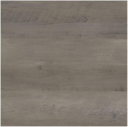 Bush Furniture Key West 32W Bathroom Vanity Sink with Mirror and Over The Toilet Storage Cabinet in Driftwood Gray