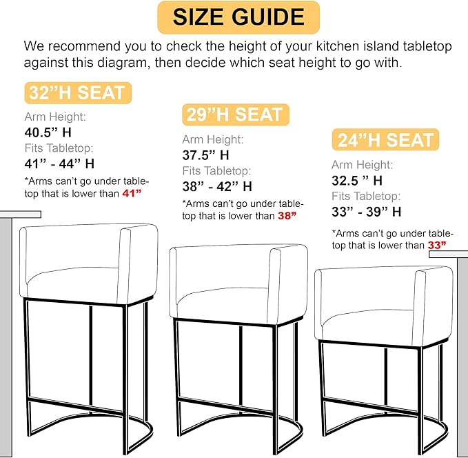Contemporary Charcoal Linen Bar Stools Set of 4, 24" Upholstered Fabric Counter Height Barstools Kitchen Counter Island Stools with Screwed Together Golden Metal Base
