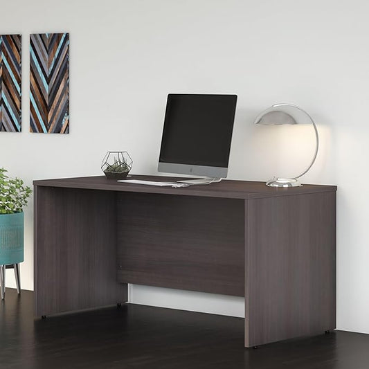 Bush Business Furniture Studio C 60W x 30D Office Desk in Storm Gray, Computer Table for Home or Professional Workspace