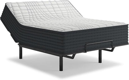 Signature Design by Ashley Hybrid 1300 13 Inch Plush Gel Memory Foam Mattress with Edge Support for Pressure Relief, California King, Fiberglass Free, Mattress in A Box