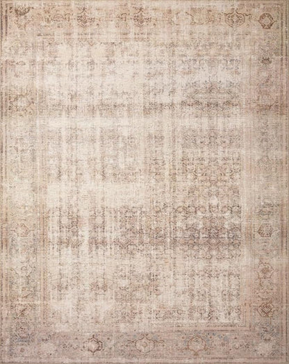 Loloi Amber Lewis Georgie Collection GER-02 Ocean/Sand 2'-6" x 12'-0", .19" Pile Height, Runner Rug