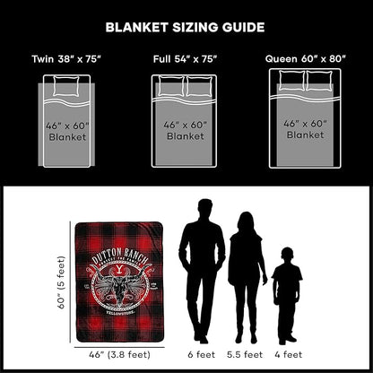 Northwest Yellowstone Silk Touch Throw Blanket, 46" x 60", Protect The Family