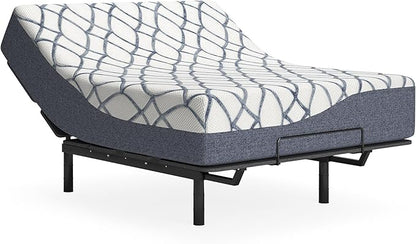Signature Design by Ashley 14 Inch Chime Elite 2.0 Ultra Plush Green Tea Memory Foam Mattress for Cool Sleep and Pressure Relief, Queen, Fiberglass Free, Mattress In A Box