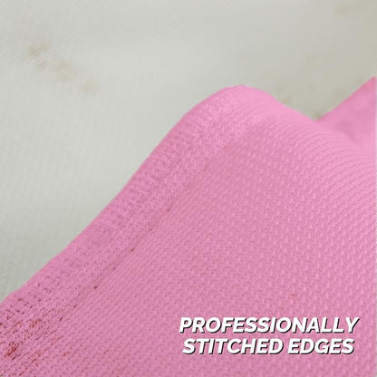 FUTEI Hot Pink Decorative Throw Pillow Covers 12x20 Inch Set of 2,Soft Fluffy Faux Wool Fur Boucle Textured Lumbar Pillow Case,Modern Home Decor for Couch Bed Living Room Office