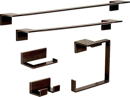 Delta Vero (1-Pack) Toilet Paper Holder Venetian Bronze Tissue Roll Holder for Bathroom Organization and Storage Single Post Toilet Tissue Holder Wall Bathroom Accessories 77750-RB