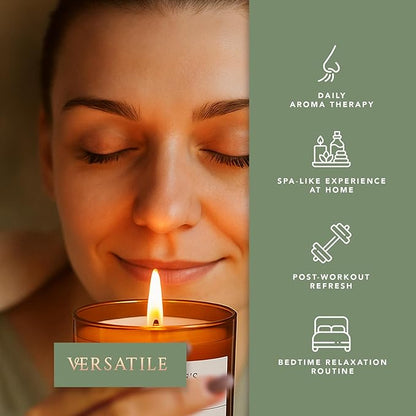 Pecksniff's Aromatherapy Re-Covery Candle - Uplifting Patchouli & Juniper Scent, 150g - Perfect for Relaxation & Well-Being