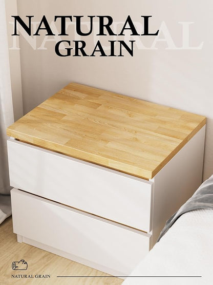 Butcher Block Countertop Birch Solid Wood - 36" x 25" Table Top Butcher Block Cutting Board for Kitchen Island Living Dining Table Office Desk Workbench Laundry Countertop Unfinished 1.5" Th