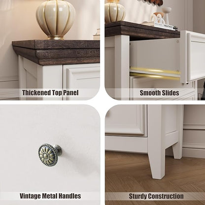 Tall Dresser for Bedroom 5 Drawers Dresser,5 Chest of Drawers Storage Cabinet for Living Room,Filing Cabinet for Home Office
