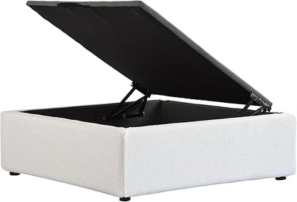 Cloud Modular Sectional Sofa for Livingroom,Large Down Filled Comfort Corner Sectional Sofa Couch Wide Deep Seat Convertible Couches for Office Apartment,V Shaped,White