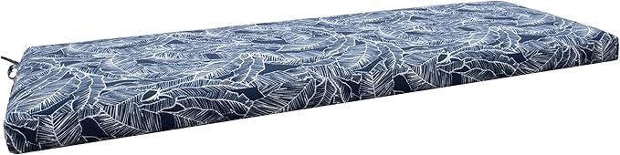 Tommy Bahama Bench Cushion, 48" X 19" X 2.5", Pacific Zaffre