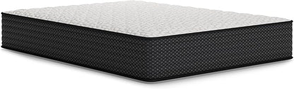 Signature Design by Ashley Limited Edition Firm 12 Inch Hybrid Mattress with Gel Memory Foam and Edge Support for Cool Sleep and Pressure Relief, Queen, Fiberglass Free, Mattress In A Box