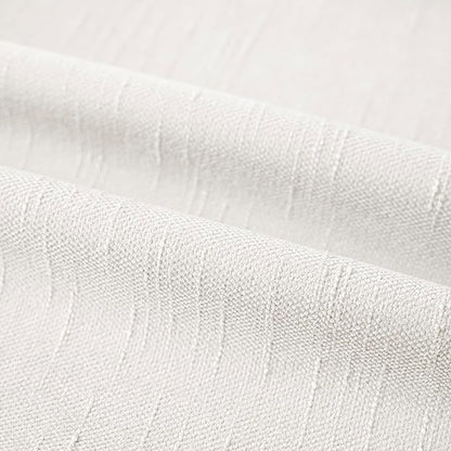 Foindtower Pack of 2 Soft Textured Throw Decorative Pillow Covers Square Accent Solid Cushion Cover Cozy Neutral Farmhouse Pillow Case for Couch Sofa Bedroom Living Room 18x18 Inch, Ivory White
