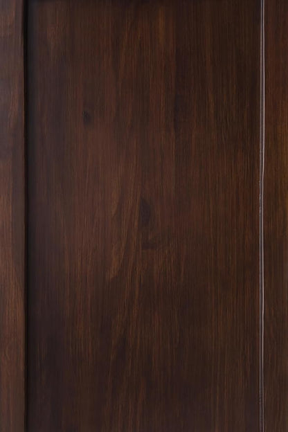 SIMPLIHOME Connaught SOLID WOOD 46 Inch Wide Traditional Tall Storage Cabinet in Dark Chestnut Brown, For the Living Room, Entryway and Family Room