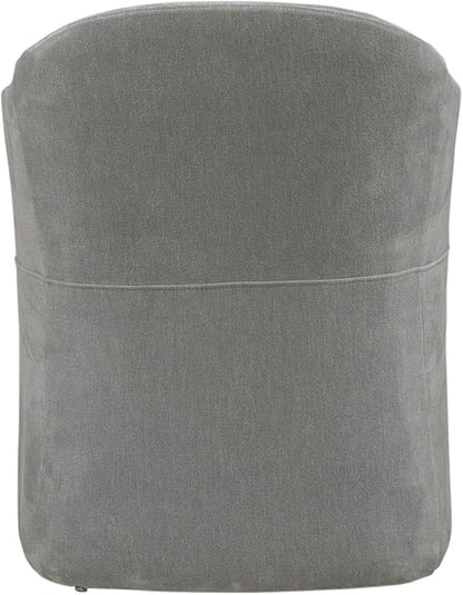 Liberty Furniture Accent Dining Chair with Castors - Squared Arm - Sapphire Upholstry