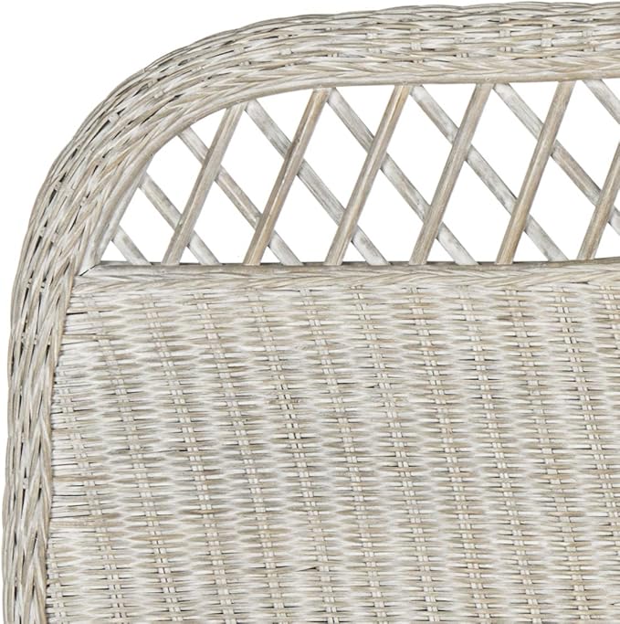 Safavieh Home Collection Sephina Antique Grey Rattan Headboard (Full)