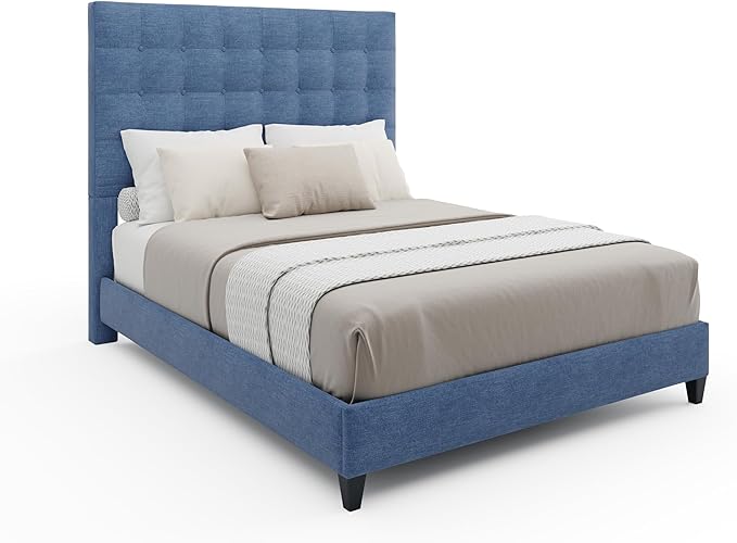 Blue Sutton Full Headboard