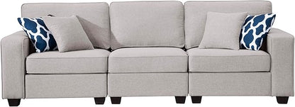 Legend Vansen Modular Sectional Sofa L Shaped Couch with Ottoman Modern Reversible Corner Sectional Couch for Living Room