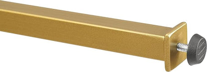 Crosley Furniture Sloane Sofa Console Table with Storage Shelves for Hall, Entryway, or Living Room, Gold