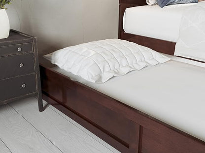 AFI, Warren Twin Platform Bed with Twin Trundle, Walnut