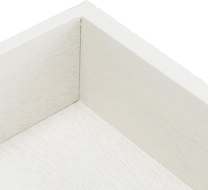 Safavieh Home Collection Haines White 4-Drawer Bottom Shelf Console Table
