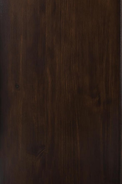 SIMPLIHOME Connaught SOLID WOOD 46 inch Wide Traditional Low Storage Cabinet in Dark Chestnut Brown for the Living Room, Entryway and Family Room
