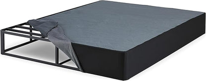 Signature Design by Ashley 10" Mattress Box Spring with Metal Foundation, Twin XL, Black