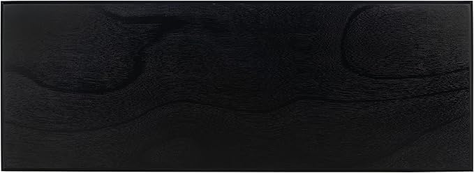 SAFAVIEH Home Collection Athena Black 2-Drawer Console Table