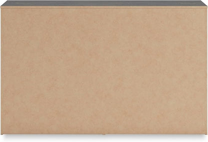 Signature Design by Ashley Delmorta Rustic 6-Drawer Dresser with Safety Stop, Gray