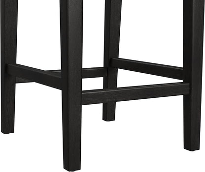 Hillsdale Furniture Maydena Wood Counter Height Stool, Black