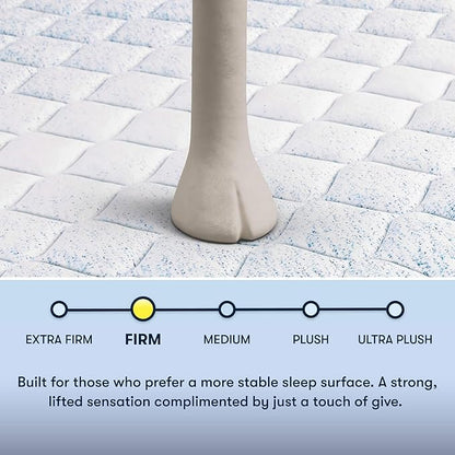 Serta Sleeptrue Firm 11" King Hybrid Mattress in a Box, Cooling, Breathable, and Pressure Relieving - 100 Night Trial, CertiPUR-US Certified and 10 Year Limited Warranty