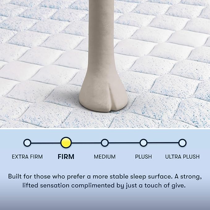 Serta Sleeptrue Firm 11" Twin Hybrid Mattress in a Box, Cooling, Breathable, and Pressure Relieving - 100 Night Trial, CertiPUR-US Certified and 10 Year Limited Warranty