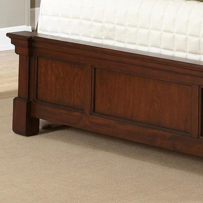 Homestyles Aspen Cherry Queen Bed, Headboard and Footboard