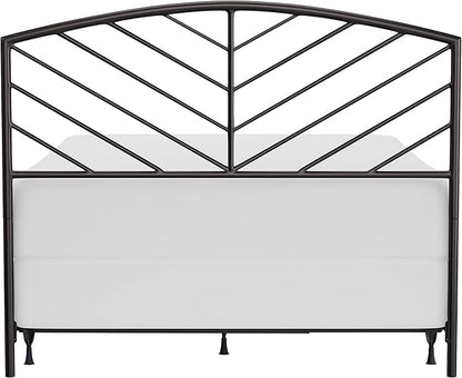 Hillsdale Essex Metal Frame, Queen Headboard, Gray Bronze