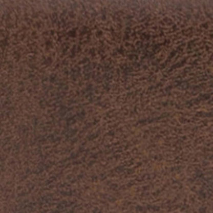 SIMPLIHOME Lacey 41 inch Wide Contemporary Rectangle Tufted Ottoman Bench in Distressed Chestnut Brown Vegan Faux Leather, Assembled, For the Living Room and Bedroom