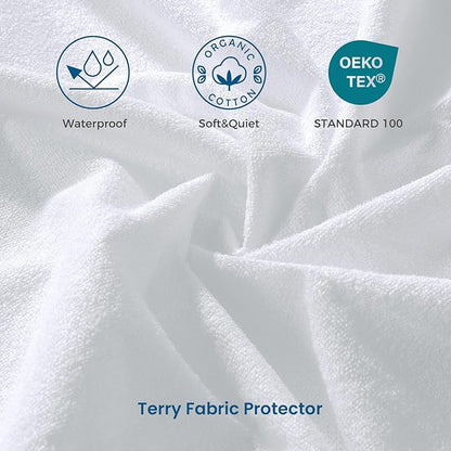 Inofia Twin Mattress 12 inch Hybrid Twin Size Mattresses Cool Bed with Waterproof Mattress Protector Included, Medium Firm Feel, Motion Isolation, 101 Nights Trial
